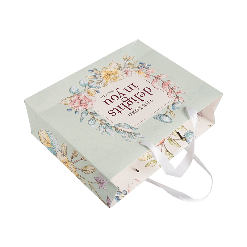 Beg Kertas Besar Mewah Fesyen Baharu Untuk Beg Hadiah Pemegang Tali Tersuai Hari Lahir